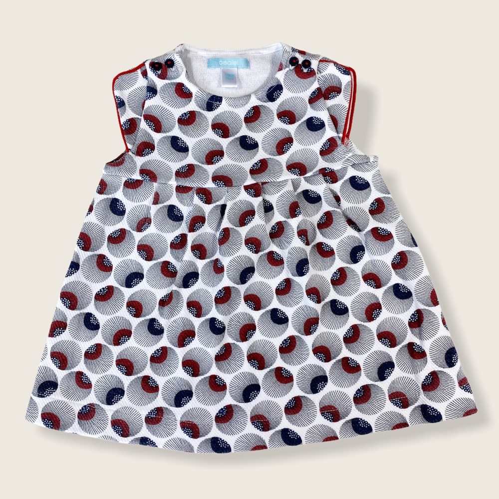 Obaibi 12M Printed Jersey Knit Dress